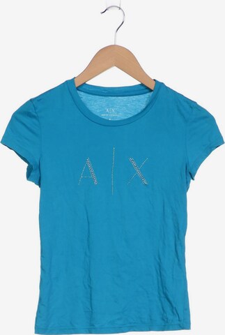 ARMANI EXCHANGE Top & Shirt in S in Blue: front
