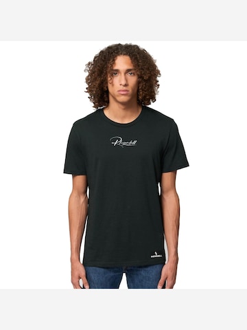 Rheinrebell Shirt 'T Shirt "Faith" Black'‌‌‌‌‌‌‌‌‌ in Schwarz