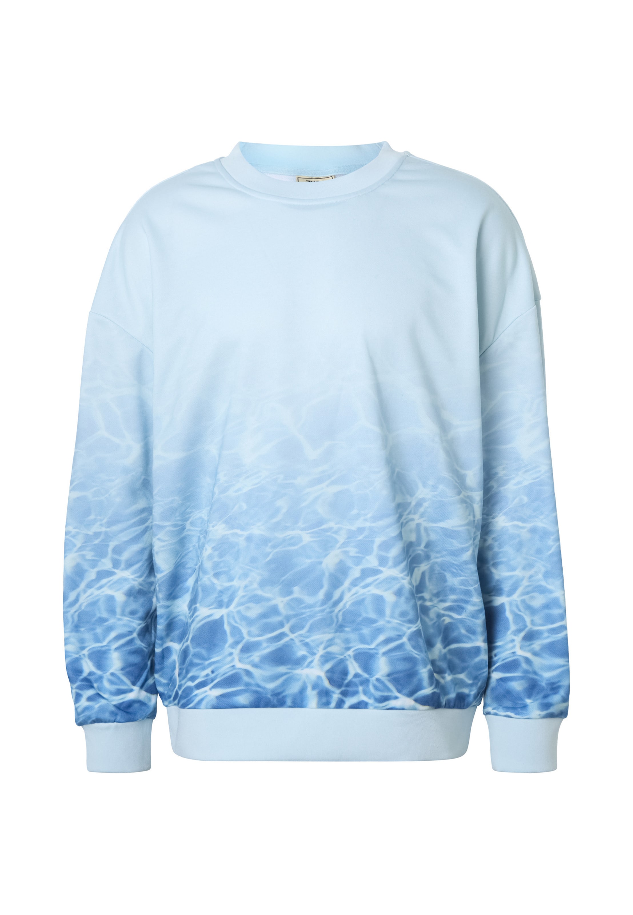 Just Rhyse Sweatshirt 'Floating' in Blue / Pastel blue / Light blue, Item view