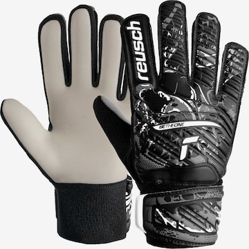 REUSCH Athletic Gloves 'Attrakt Starter Solid' in Black: front