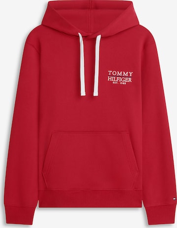 Sweat-shirt 'Heritage' TOMMY HILFIGER en rouge : devant