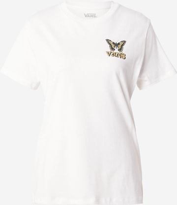 VANS T-shirt 'NATURAL FLY' i vit: framsida