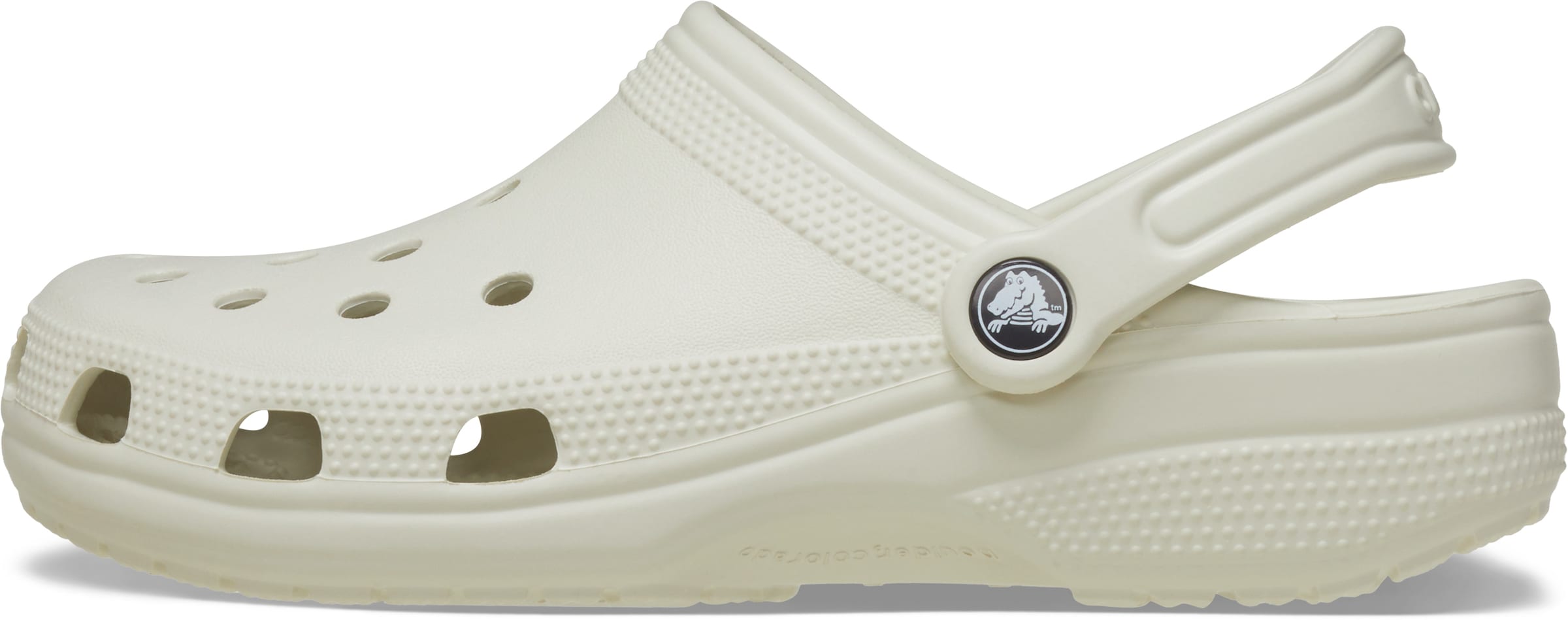 Crocs - Zuecos 'Classic' en beige: frente