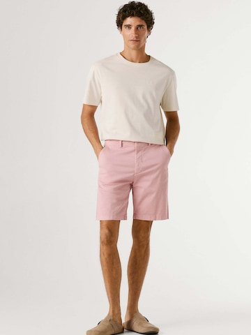 Regular Pantalon chino Pepe Jeans en rose