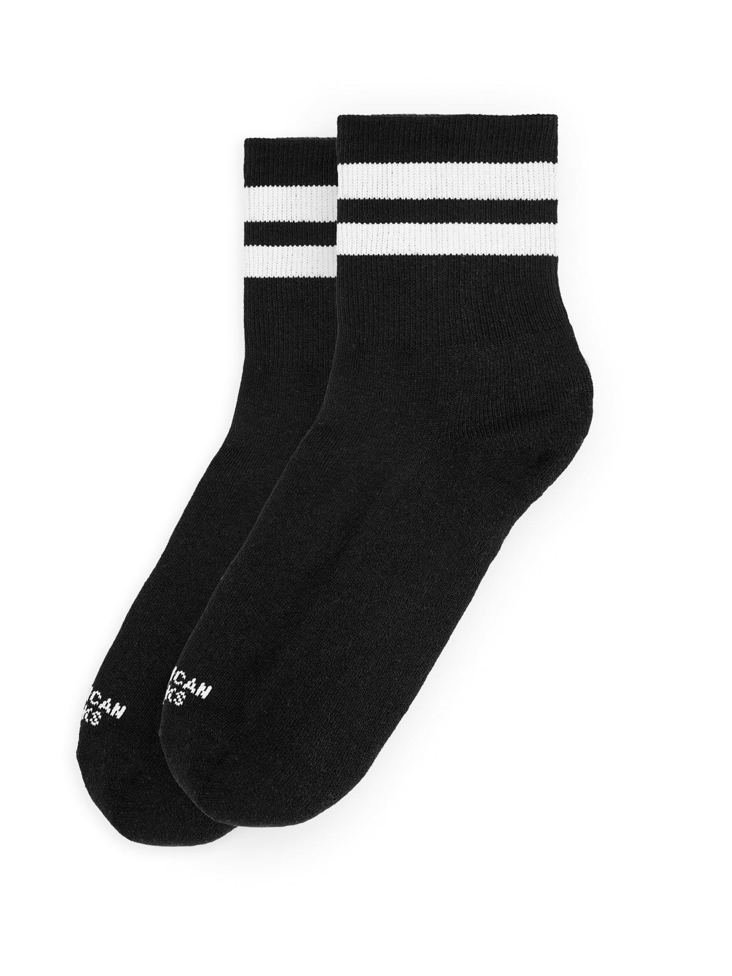 American Socks Füßlinge‌‌ in Schwarz: Vorderseite