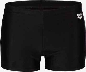 Pantaloni de baie 'DYNAMO SHORT' de la ARENA pe negru: față