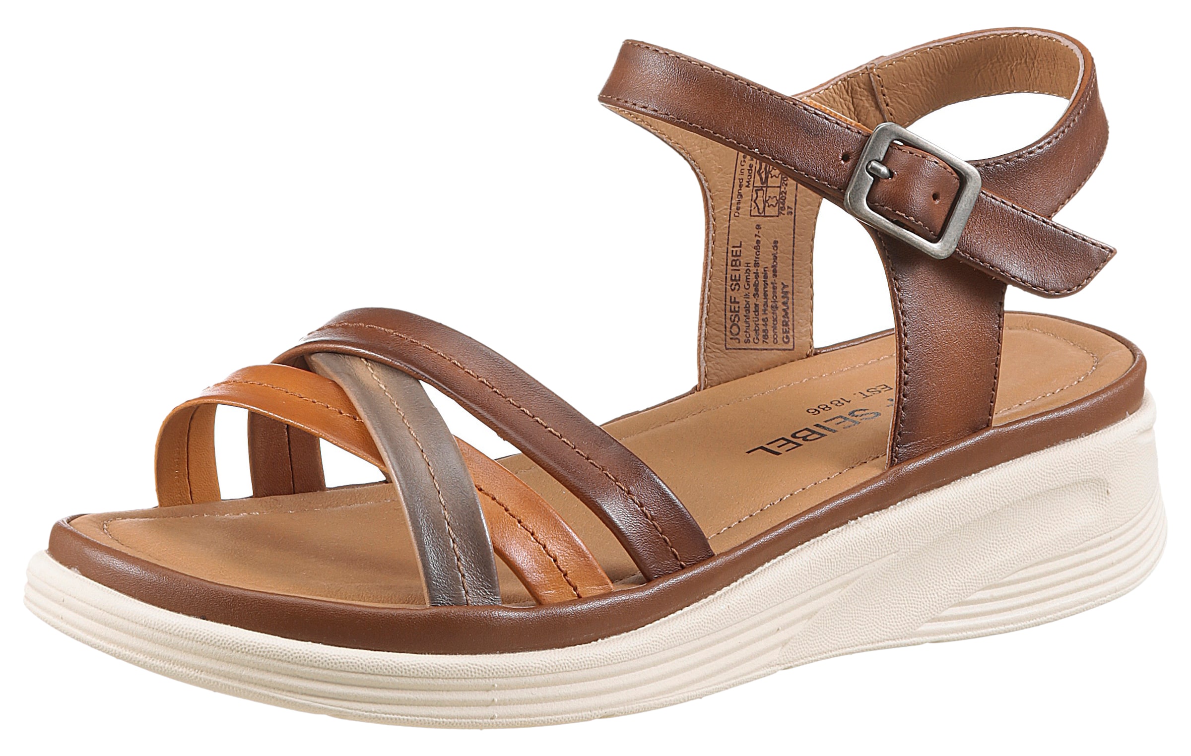 JOSEF SEIBEL Sandals in Brown: front