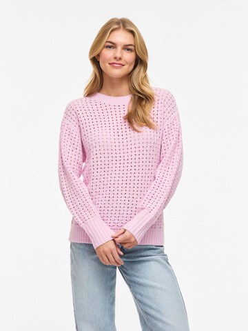 VILA Sweater 'VIOa' in Pink: front