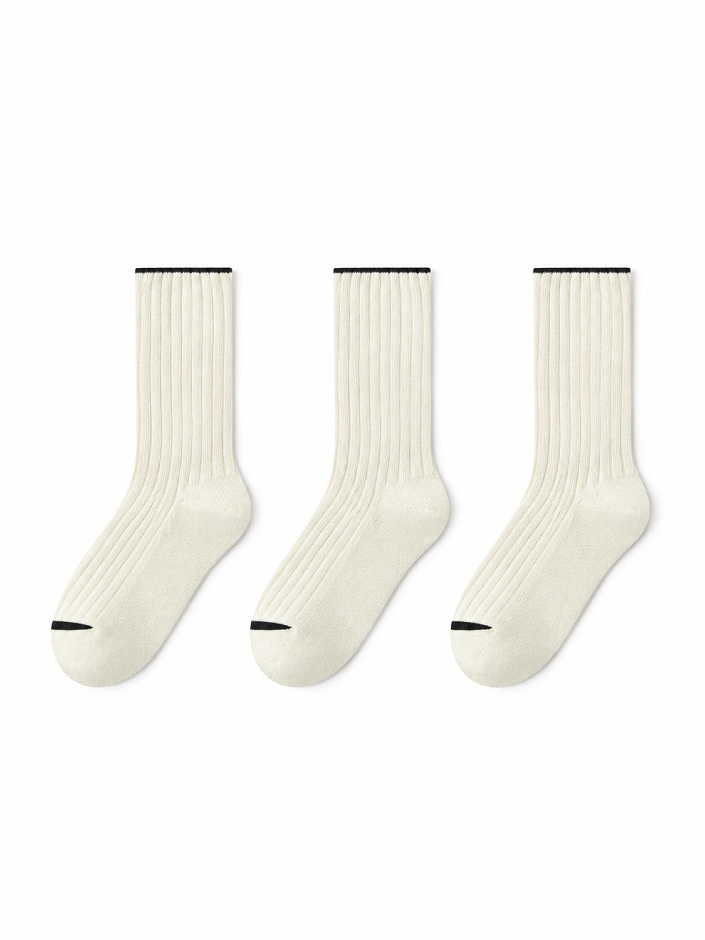 Millo Socks 'Cosy Steps Kids' in White: front