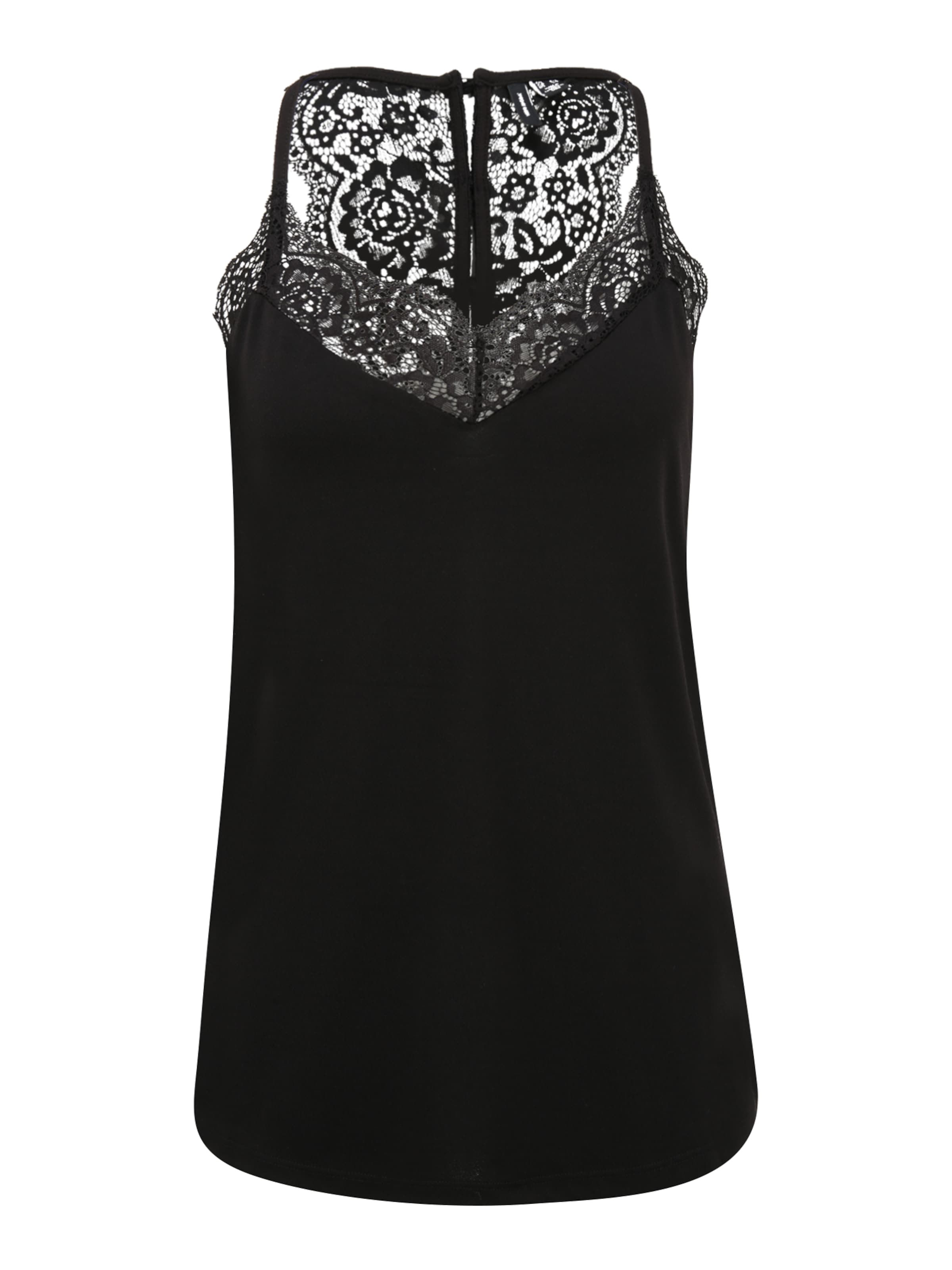 Vero Moda Tall Top &#x27;ANA&#x27; in Black: front