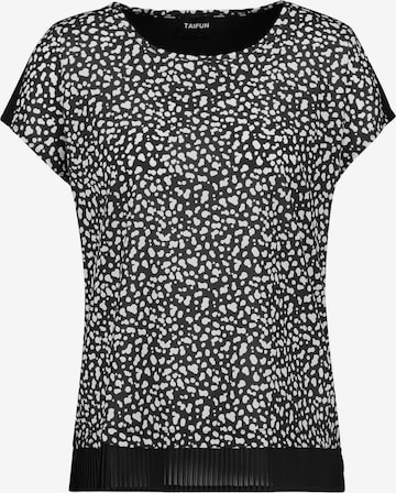 TAIFUN Blouse in Zwart: voorkant