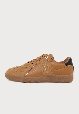 REPLAY Sneaker low i brun: forside