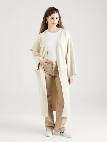 VILA Strickjacke 'Look' in Beige: predná strana