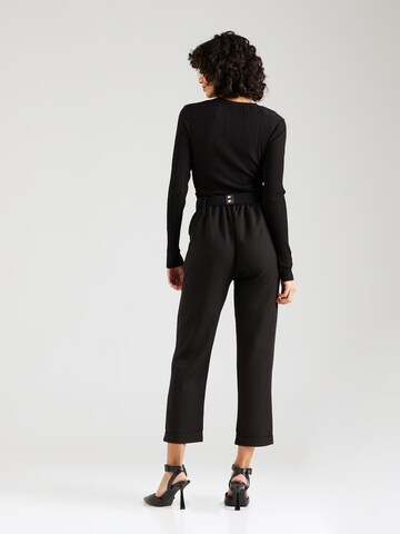 Hailys Regular Pleat-front trousers 'Va44leria' in Black