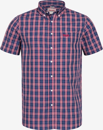 Chemise 'Brixworth' LONSDALE en rouge : devant