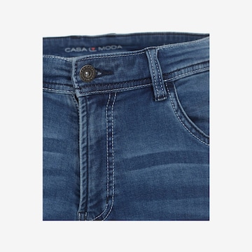 VENTI Regular Pleat-Front Pants in Blue