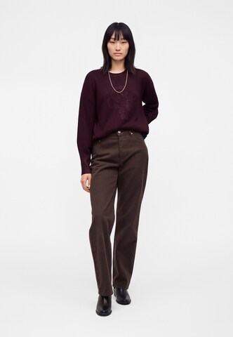 GUESS Pulover 'EVELYN' | rdeča barva