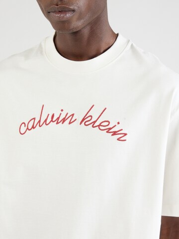 Calvin Klein Jeans T-Shirt in Weiß