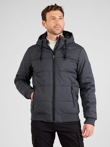 Ragwear Performance Jacket 'Tuuri' in Grey: front