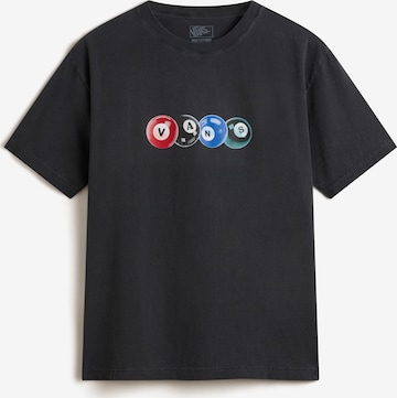 VANS - Camisa 'Backspin' em preto: frente