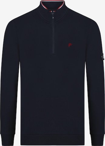 Sweat-shirt 'SANTIAGO' DENIM CULTURE en bleu : devant