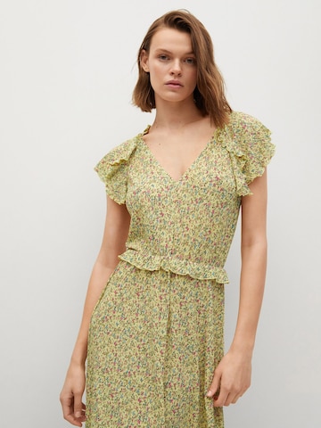 Rochie de vară 'Graciela' de la MANGO pe galben