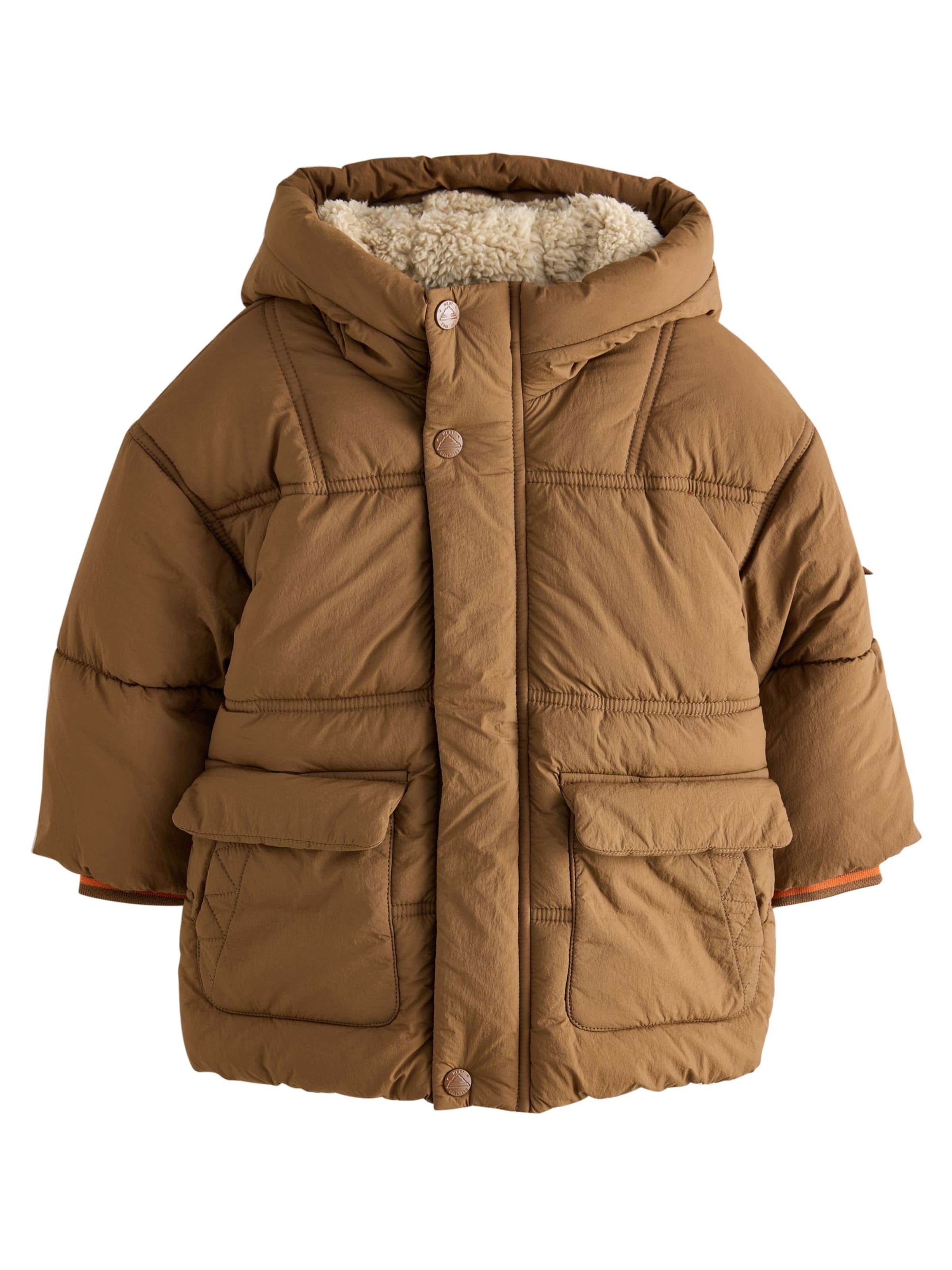 Next Kabát - Hnedá: predná strana