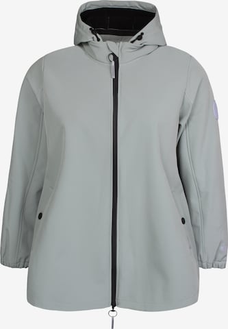 Zhenzi Between-Season Jacket 'Della 1157' in Green: front