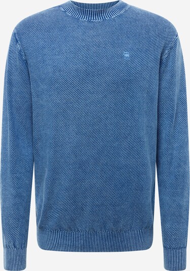 G-Star RAW Pull-over 'Moss' en indigo / orange / noir, Vue avec produit