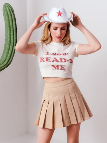 Daahls by Emma Roberts exclusively for ABOUT YOU Skirt 'Jill' in Beige