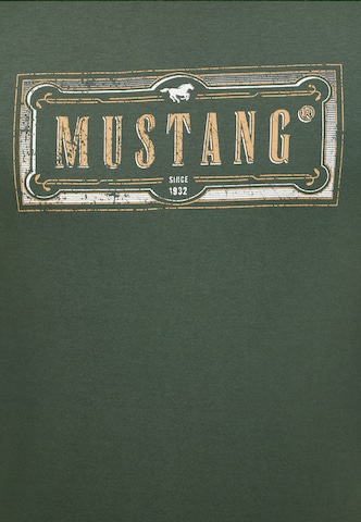 MUSTANG T-Shirt ' Austin ' in Grün