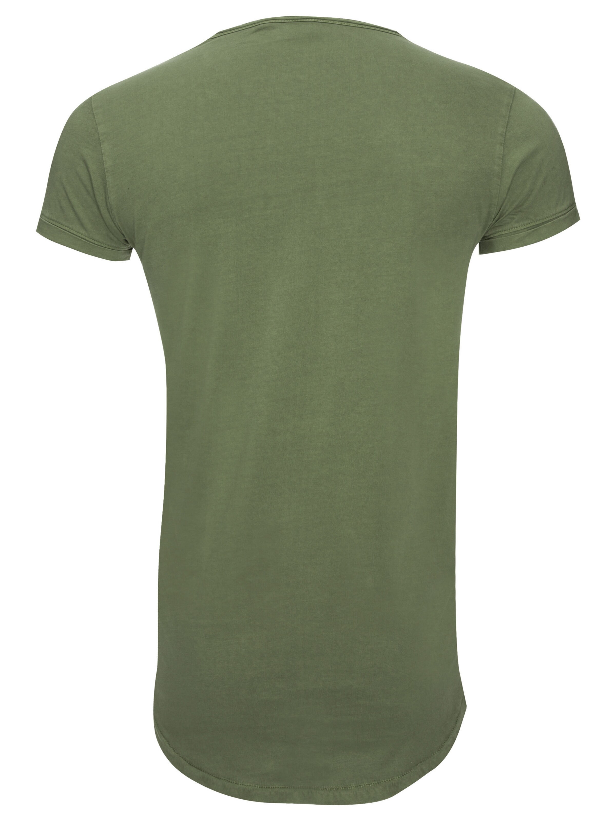 Männer Shirts ACID T-Shirt 'Dye Vintage Tee' in Khaki - JT06563
