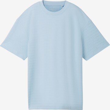 T-Shirt TOM TAILOR DENIM en bleu : devant