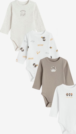 Cool Club Potkuhousut/body koossa 62 värissä meleerattu beige / ruskea / offwhite, Tuotenäkymä