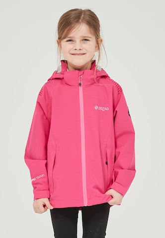 ZigZag Performance Jacket in Pink: front