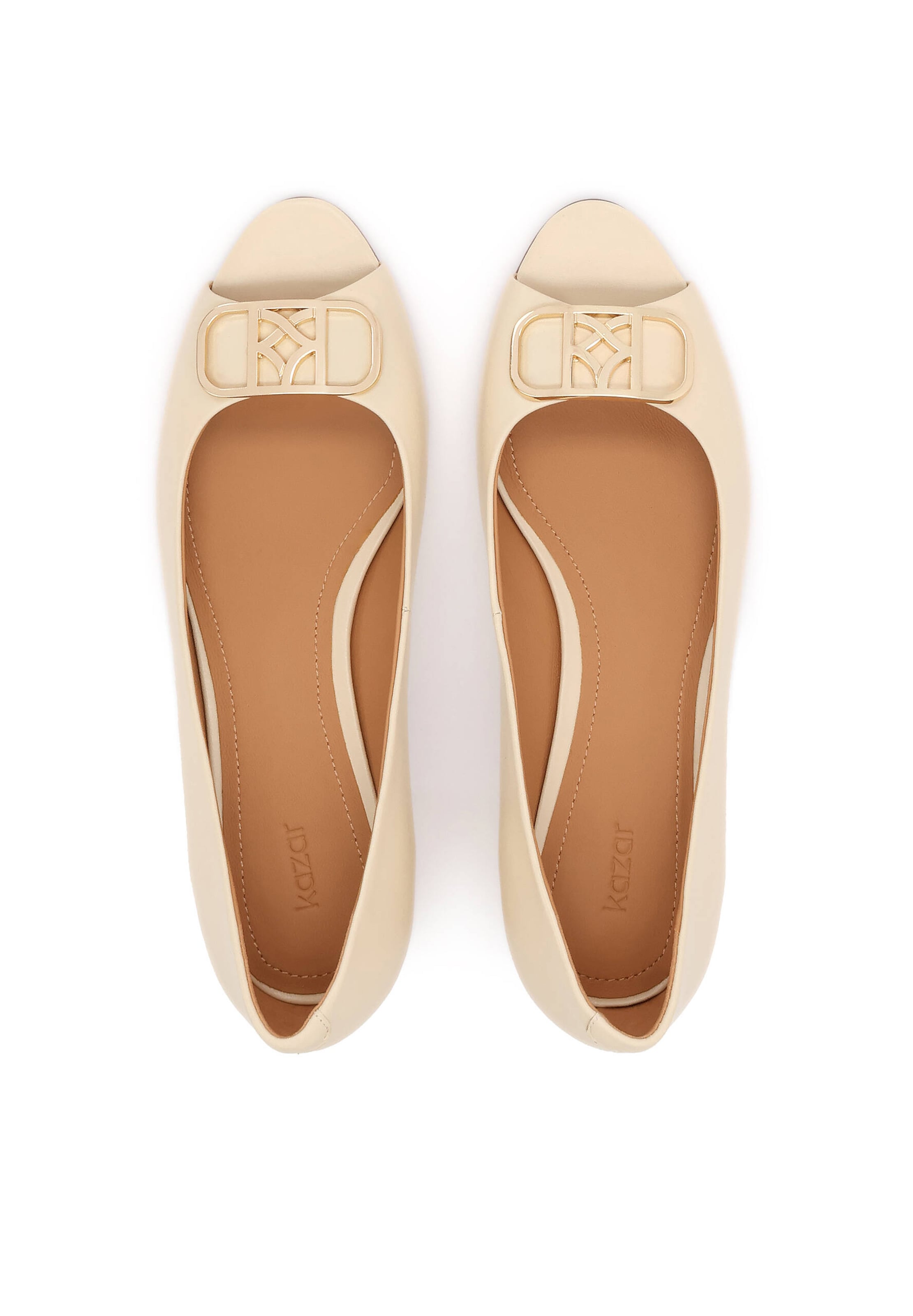 Décolleté di Kazar in beige