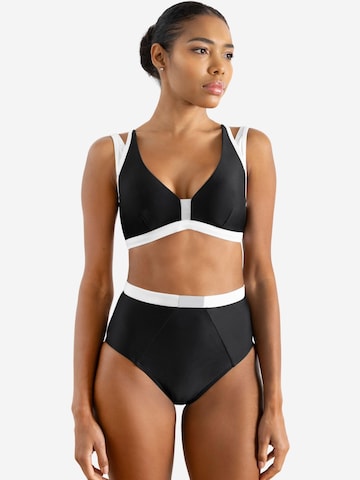 Horizon Athletic Sportowy dół bikini 'Arafura Bikini Bottom Luna' w kolorze czarny: przód