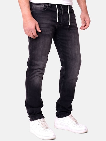 Reslad Slimfit Jeans 'Jeans Sweatjeans' in Schwarz