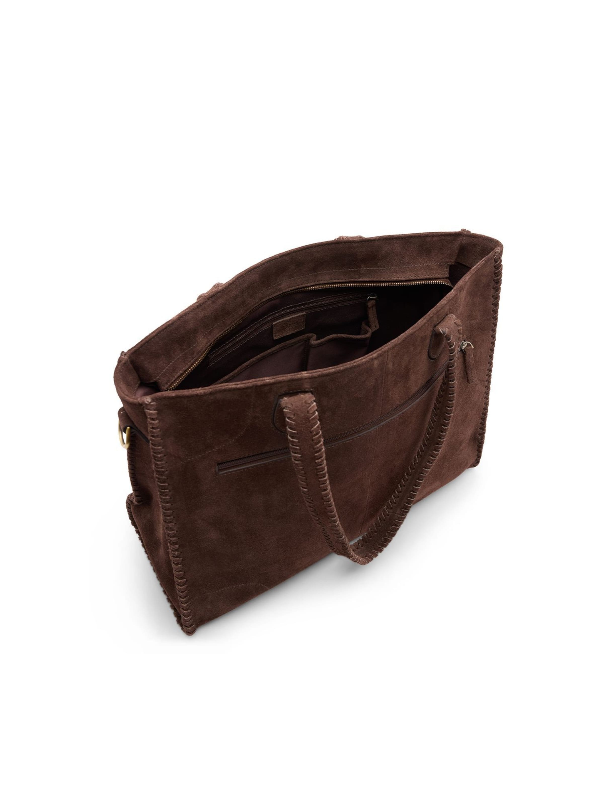 MANFIELD Tasche in Braun