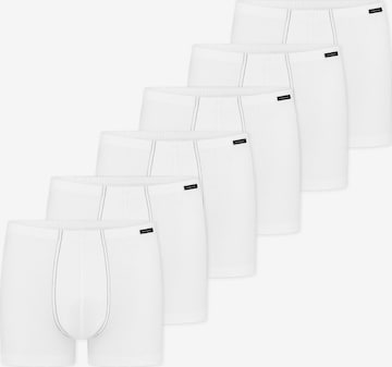SCHIESSER Boxer shorts 'Cotton Essentials' in White: front