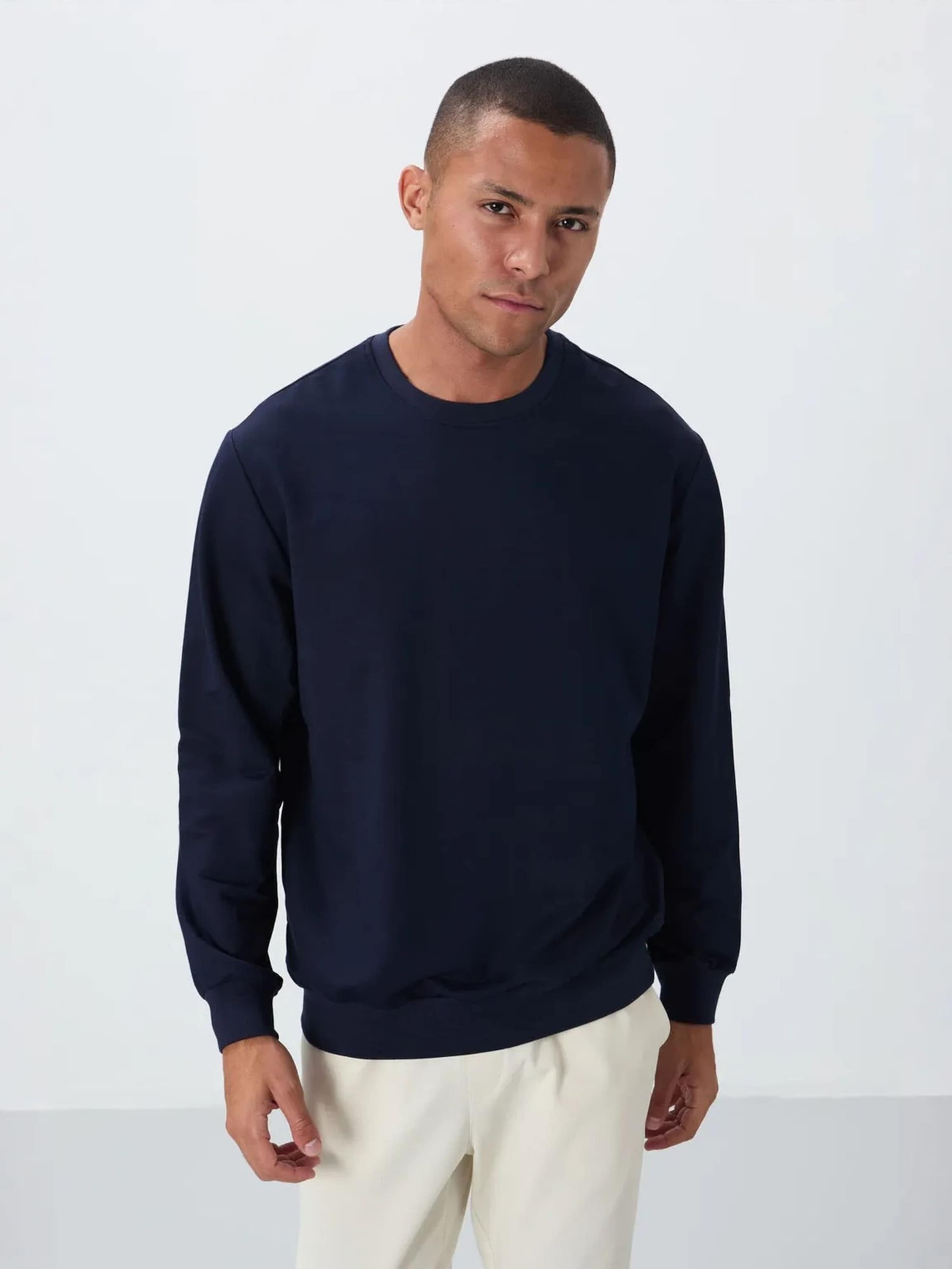 Tommy Life - Sweatshirt em azul: frente