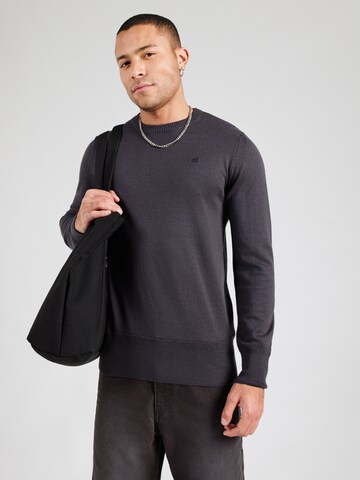 Pull-over G-STAR en gris : devant