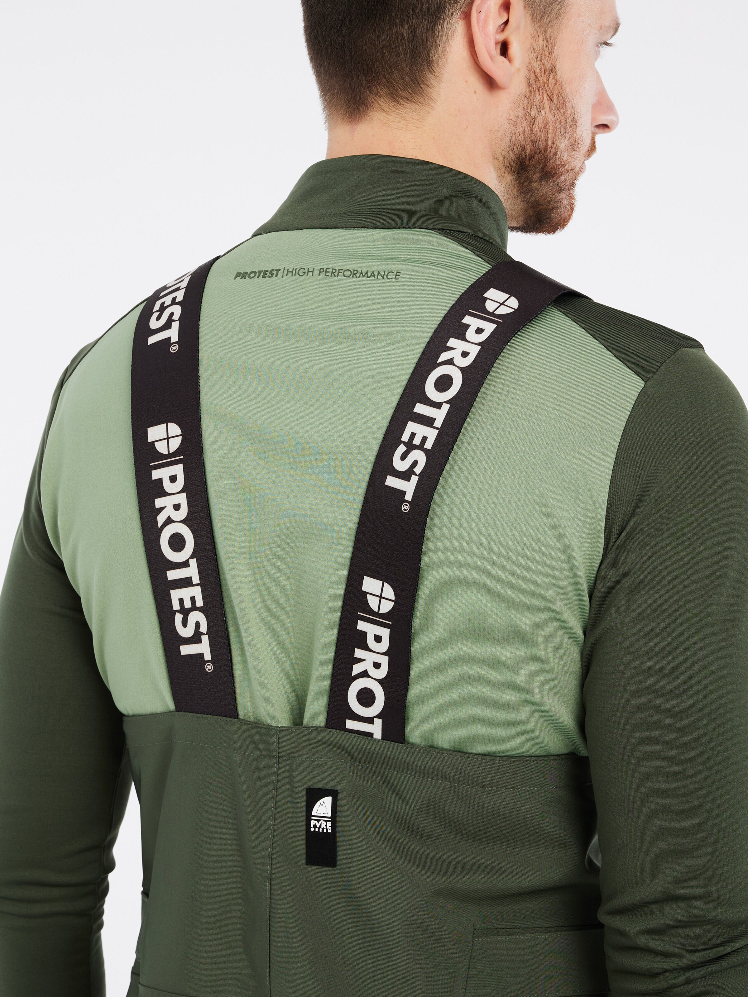 PROTEST Regular Sporthose 'PRTBASE'‌‌‌‌‌‌‌‌‌ in Grün