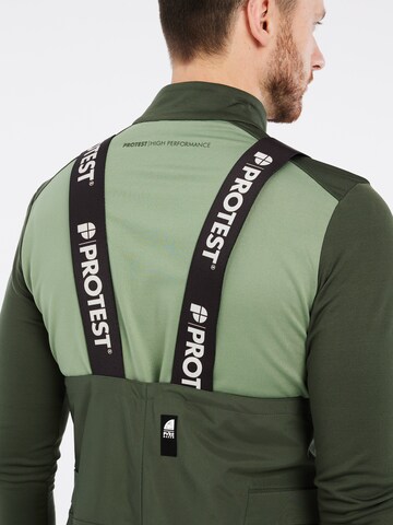 PROTEST Regular Workout Pants 'PRTBASE' in Green