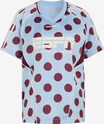 ADIDAS ORIGINALS Shirt 'STREET JERSEY' in 4XS in Sky blue / Cyclamen / White, Item view