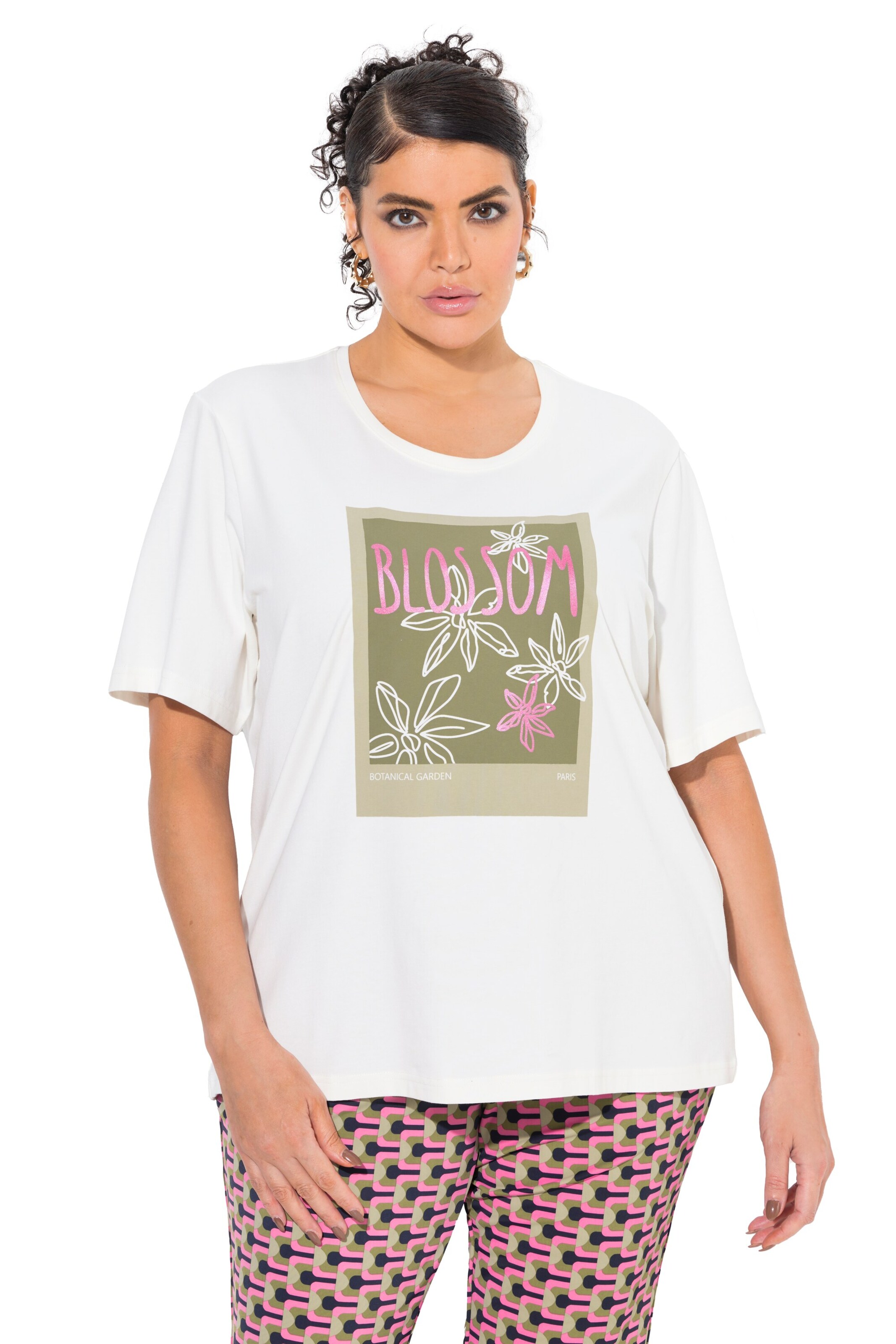 Ulla Popken Shirt in White: front