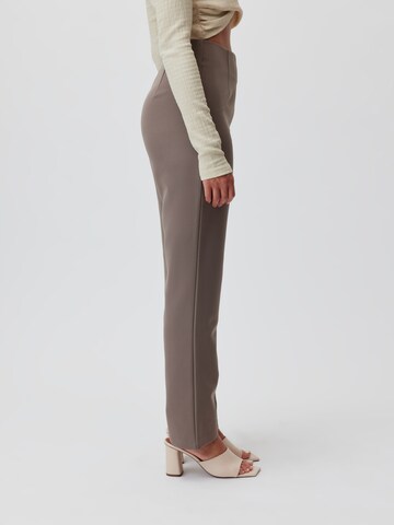 LeGer by Lena Gercke Regular Pants 'Laurentia' in Brown