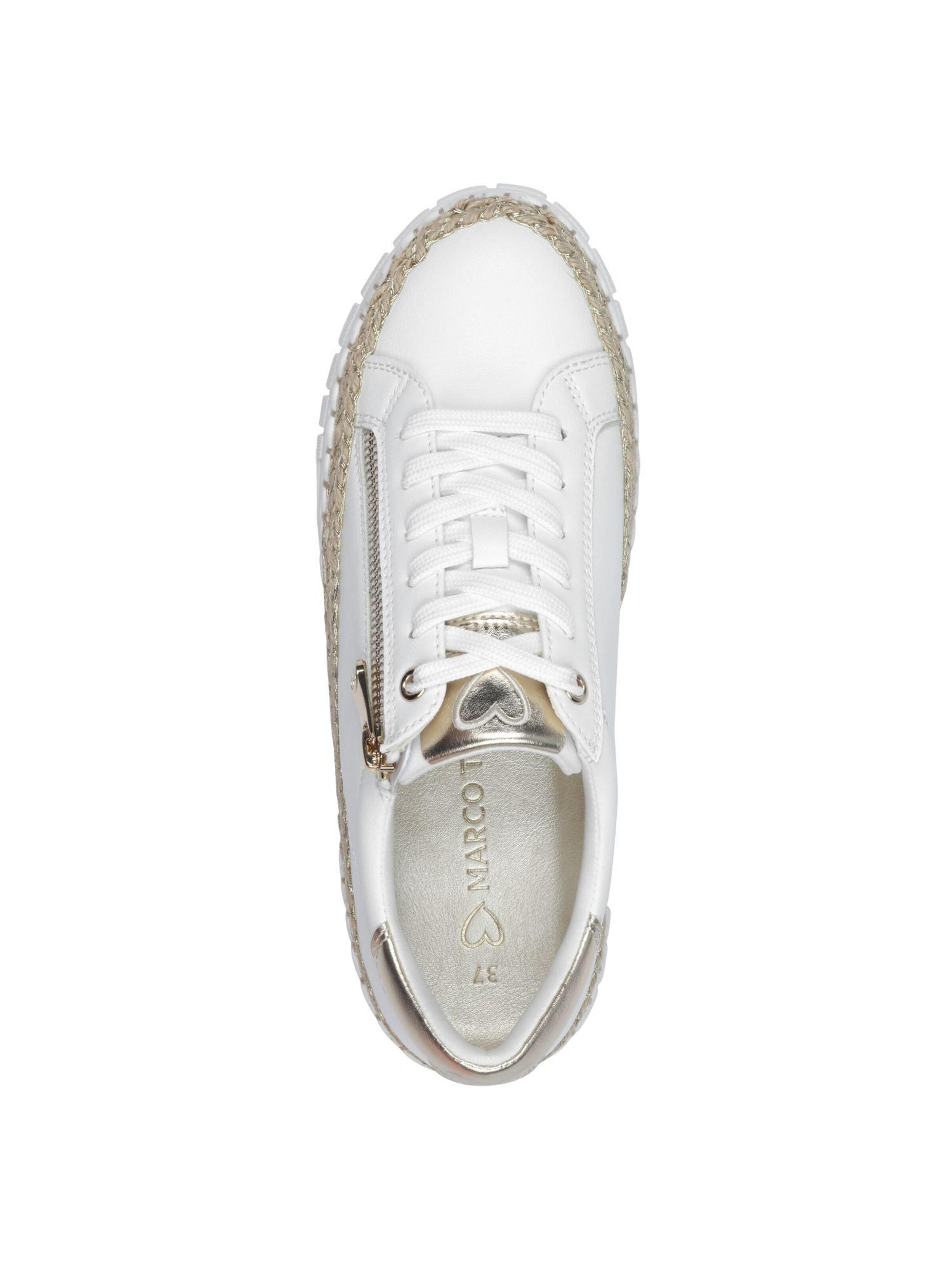 MARCO TOZZI Platform trainers in White