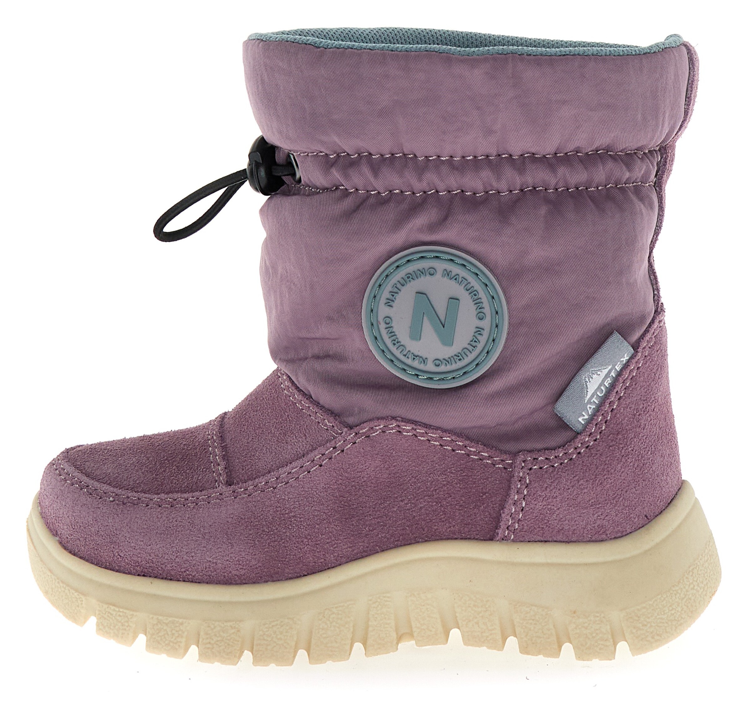 NATURINO Snow Boots in Purple