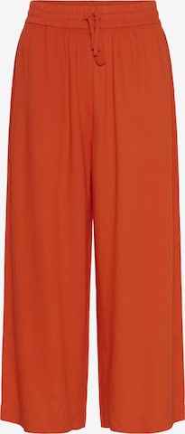 Pantalon 'KAmilla' Kaffe en rouge : devant
